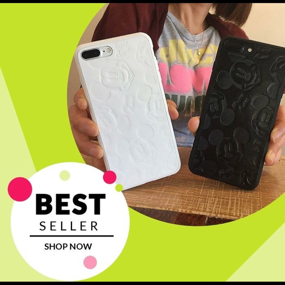 Disney Mickey Mouse Iphone PU Leather case